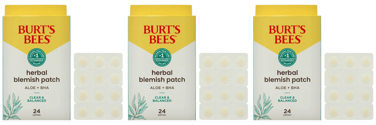 Herbal Blemish Patches 3-Pack - Clear & Balanced Acne Treatment