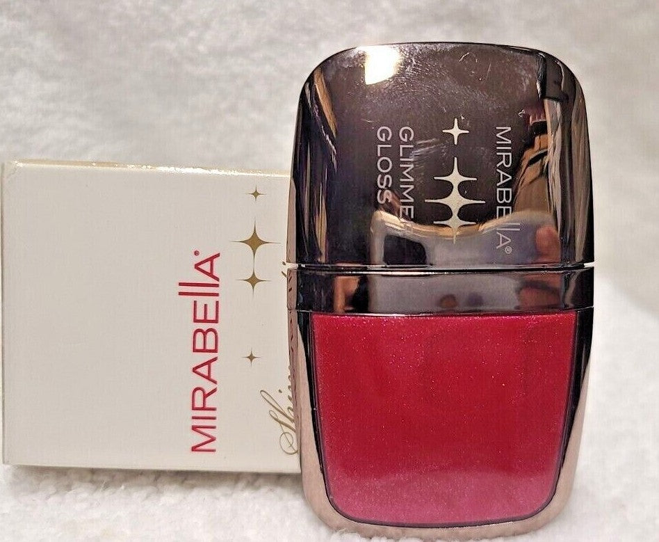 Ruby Red Sparkling Lip Gloss Set - Shimmerati Glimmer Gloss Lot of 2