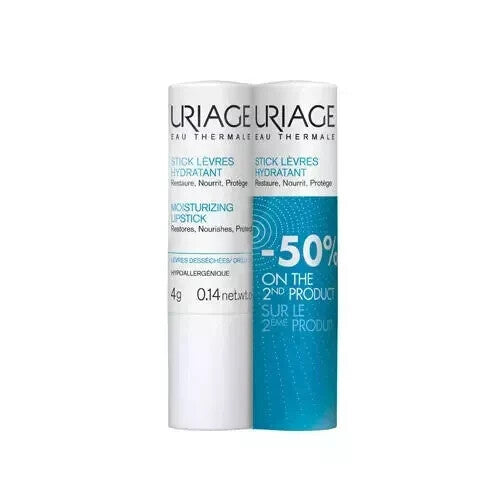 Moisturizing Lip Balm Set for Damaged Lips - 2 Pack, 0.14oz Each