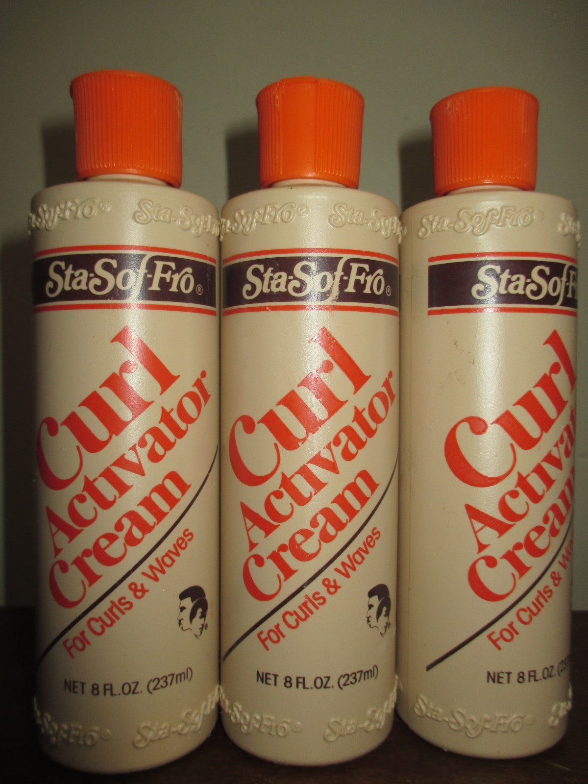 3-Pack Curl Activator Cream for Curls & Waves - 8 oz Each