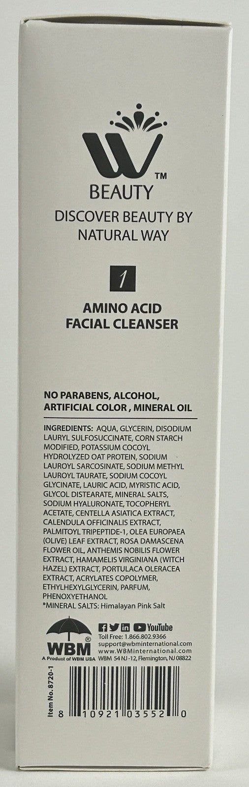 Vitamin C Brightening Facial Cleanser with Amino Acids, 4.2 oz