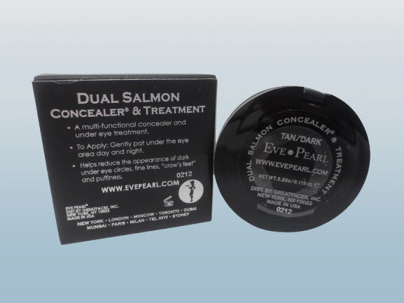 Salmon Concealer & Treatment Duo - Dark Tan - 0.115 oz x10