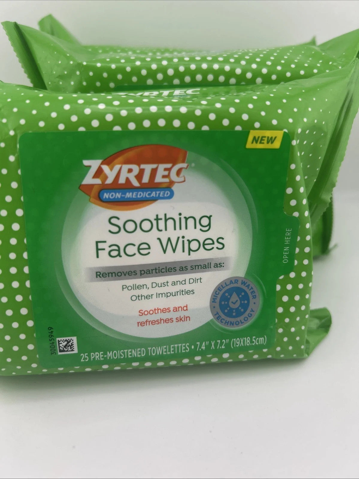 Face Wipes for All Skin Types - Non-Medicated, Unscented, 75 Count