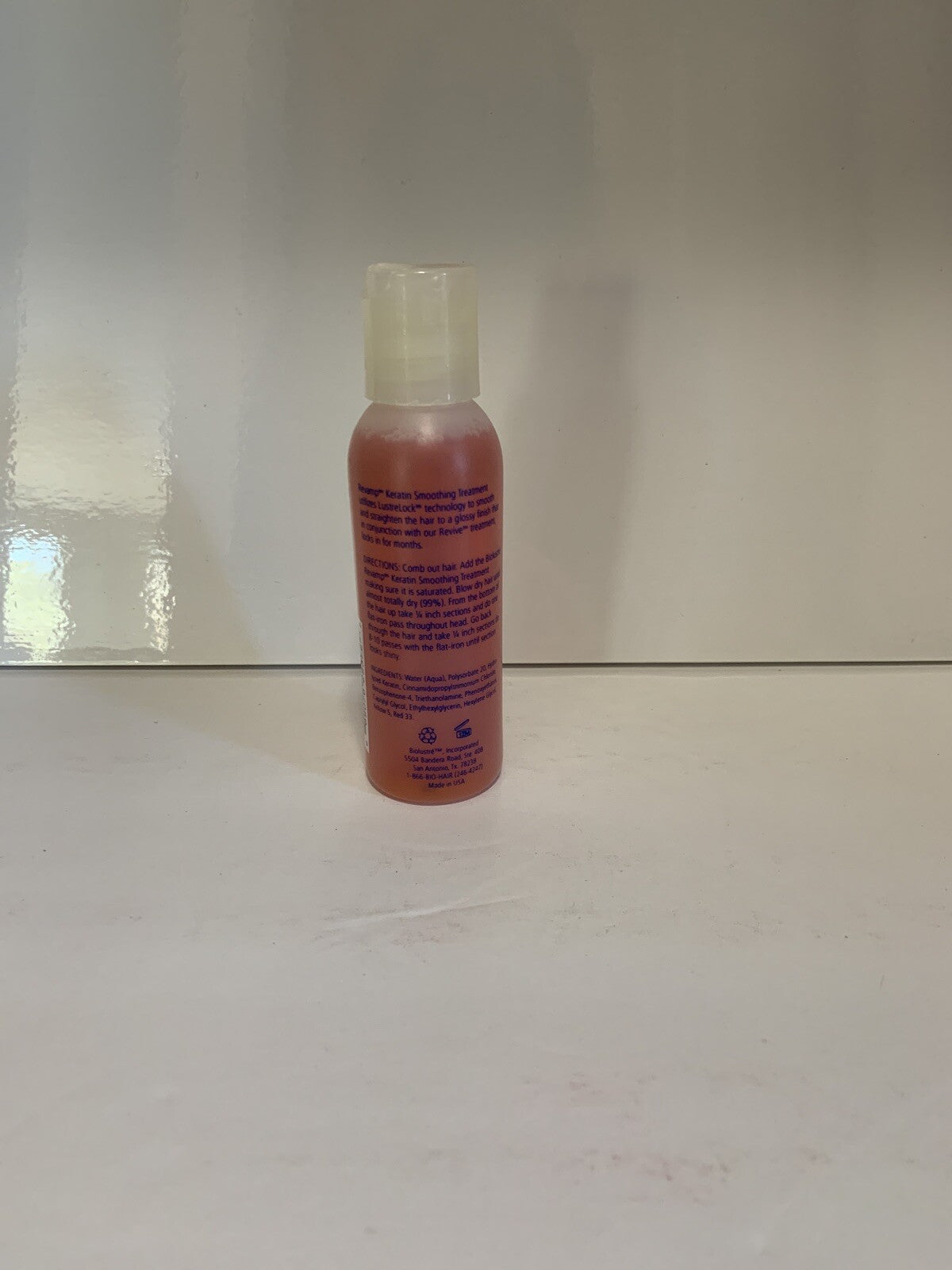 Keratin Hair Smoothing Treatment - Glossy Straightening, 2 fl oz