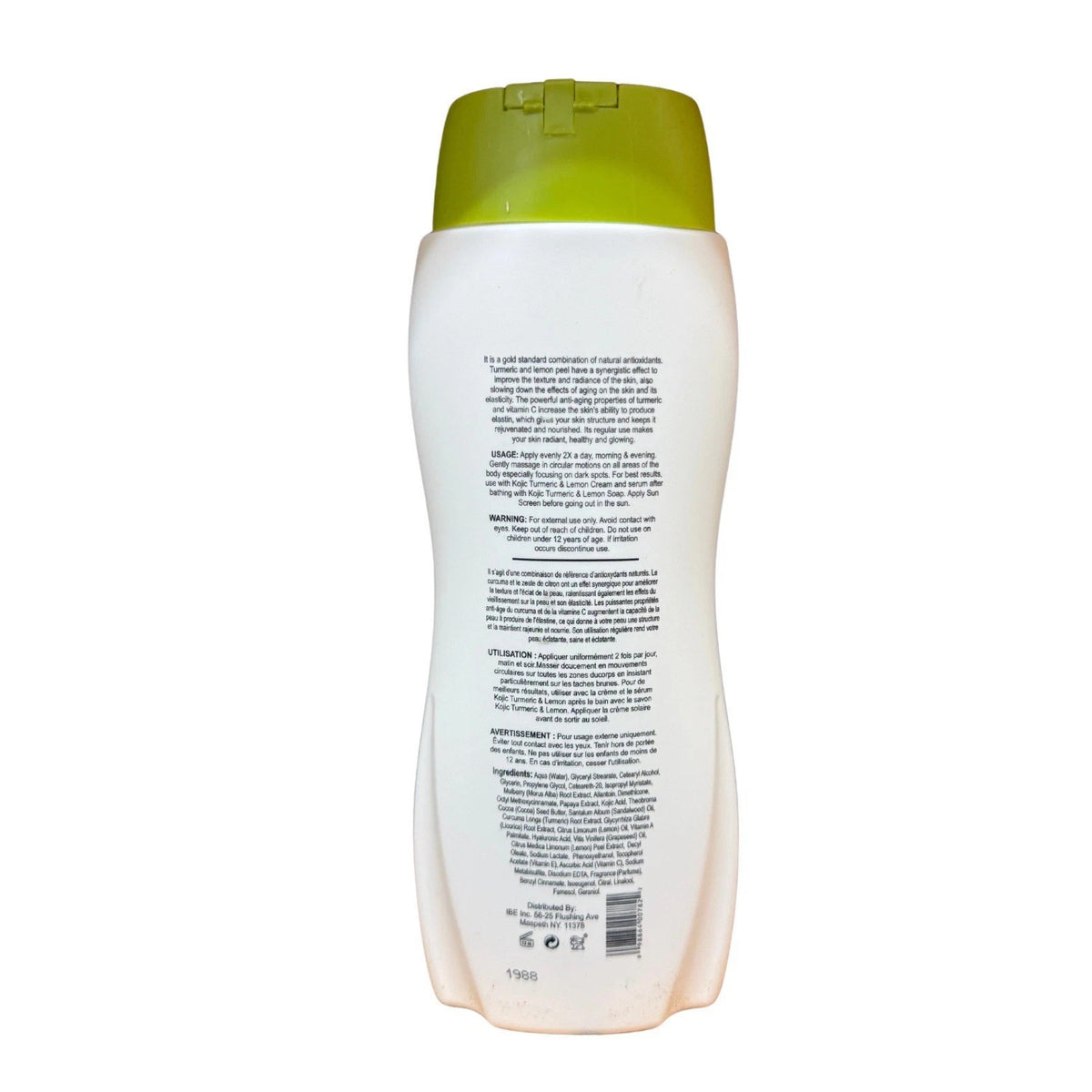 Kojic Turmeric & Lemon Skin Clarifying Lotion 16.8 oz - Brightening & Spot Treatment