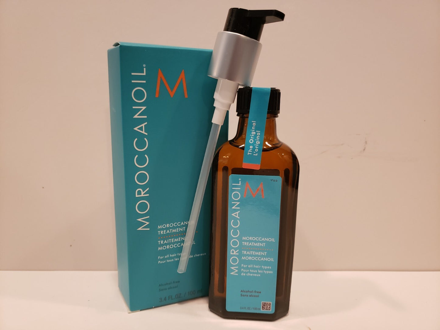 MoroccanOil Hair Treatment with Argan Oil for All Hair Types 3.4 Fl Oz