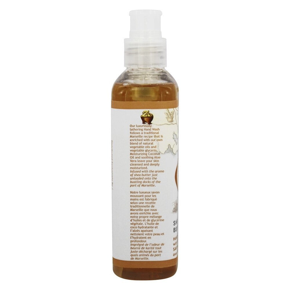 Shea Butter Hand Wash - Moisturizing Natural Body Soap, 8 Oz