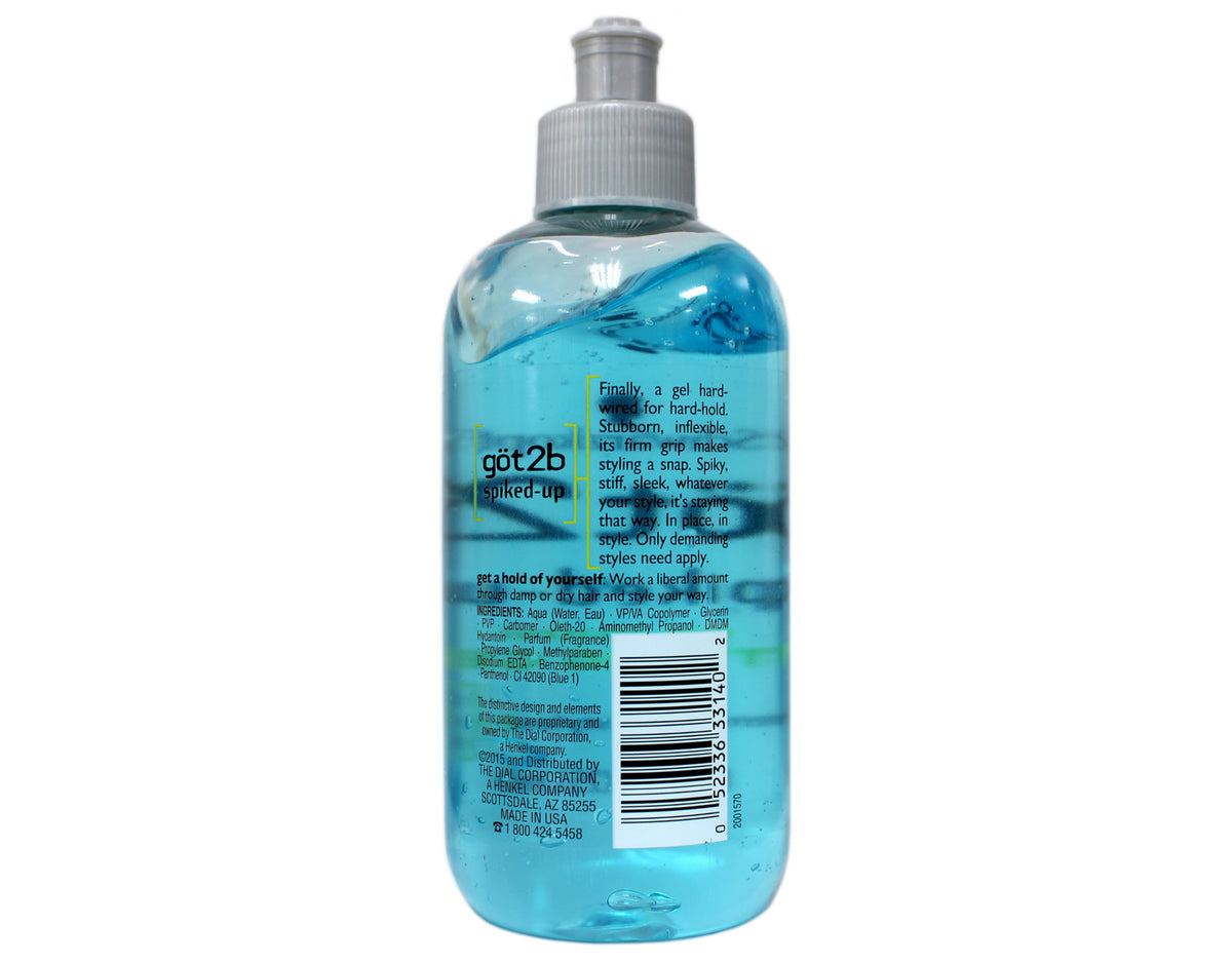 4 Pack Strong Hold Styling Gel 8.5 fl oz for Demanding Hair Styles