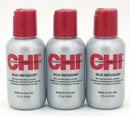 Silk Reconstructing Hair Infusion - 3 Pack 2 oz / 59 ml Sealed
