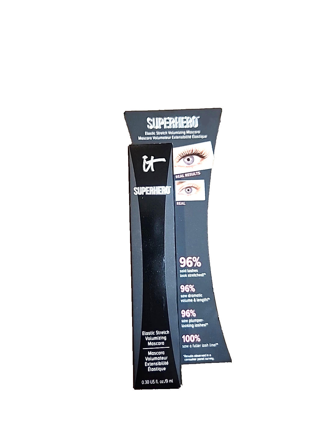 It Cosmetics Superhero Elastic Stretch Volumizing Mascara - Super Black 0.30 oz
