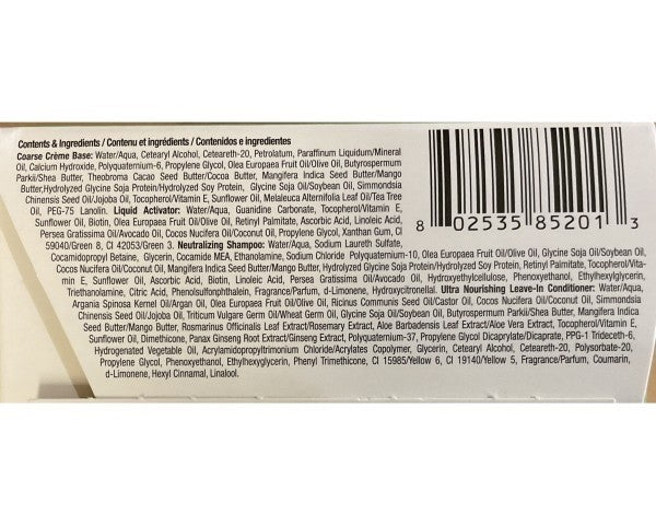 Botanicals No-Lye Sensitive Scalp Relaxer – Coarse, 1 Use