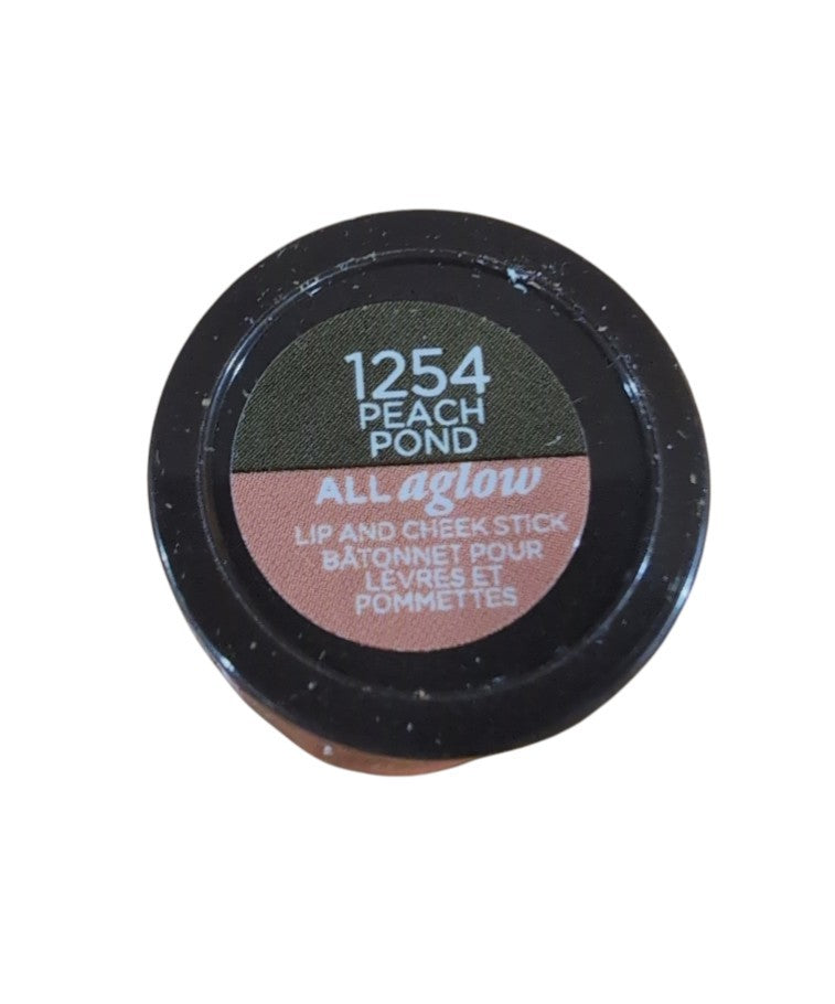 Burt's Bees All Aglow Lip & Cheek Stick Peach Pond 0.32 oz Sealed New