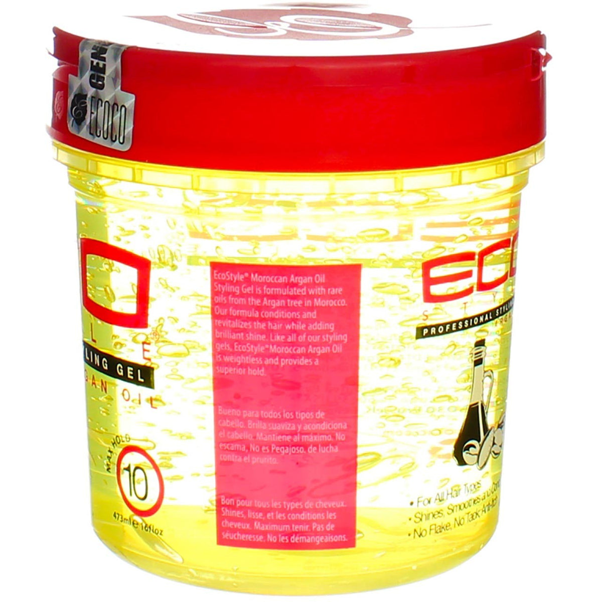 Eco Styler Argan Oil Styling Gel - Maximum Hold, 16oz