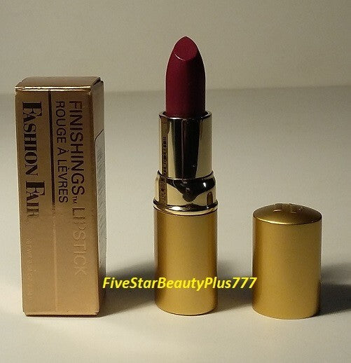 Fashion Fair Finishings Lipstick Sherry Chic 8904 Full Size New In Box