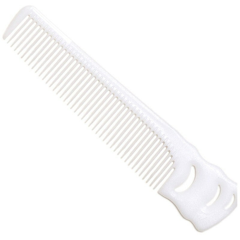 YS Park 213 Large Short Hair Comb - White for Hair Styling & Haircutting