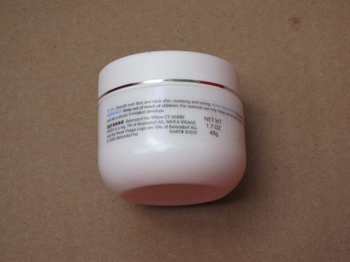 Vintage Nivea Visage Anti-Wrinkle & Firming Cream 1.7 Oz - Discontinued Rare