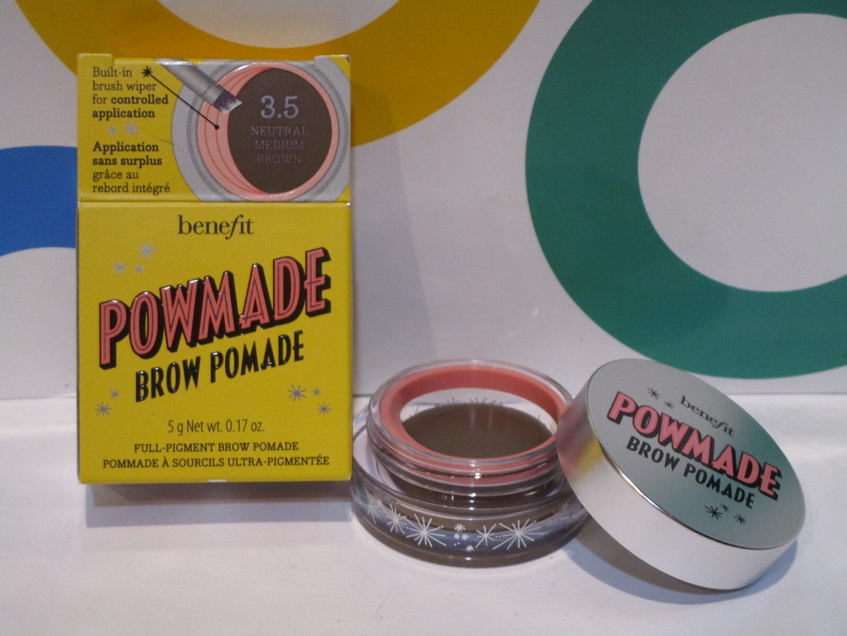 Powmade Brow Pomade Neutral Medium Brown 0.17 oz - Eyebrow Styling