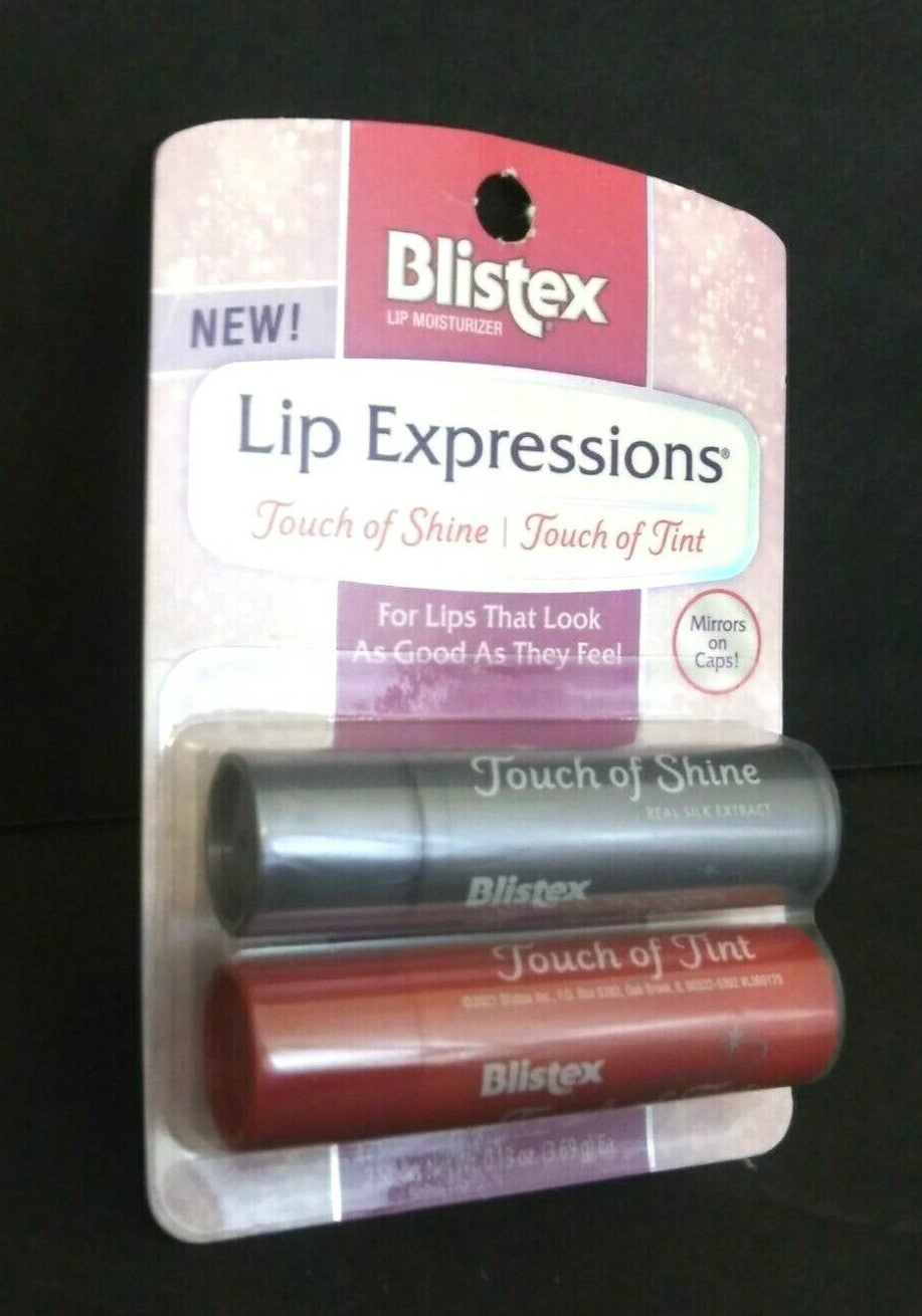 Lip Balm Set with Shine and Tint - Hydrating Aloe Vera Lip Care
