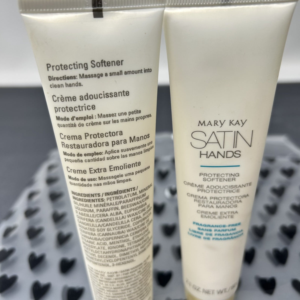 Satin Hands Protecting Softener Creme, Fragrance-Free, 2.1 oz (Set of 2)