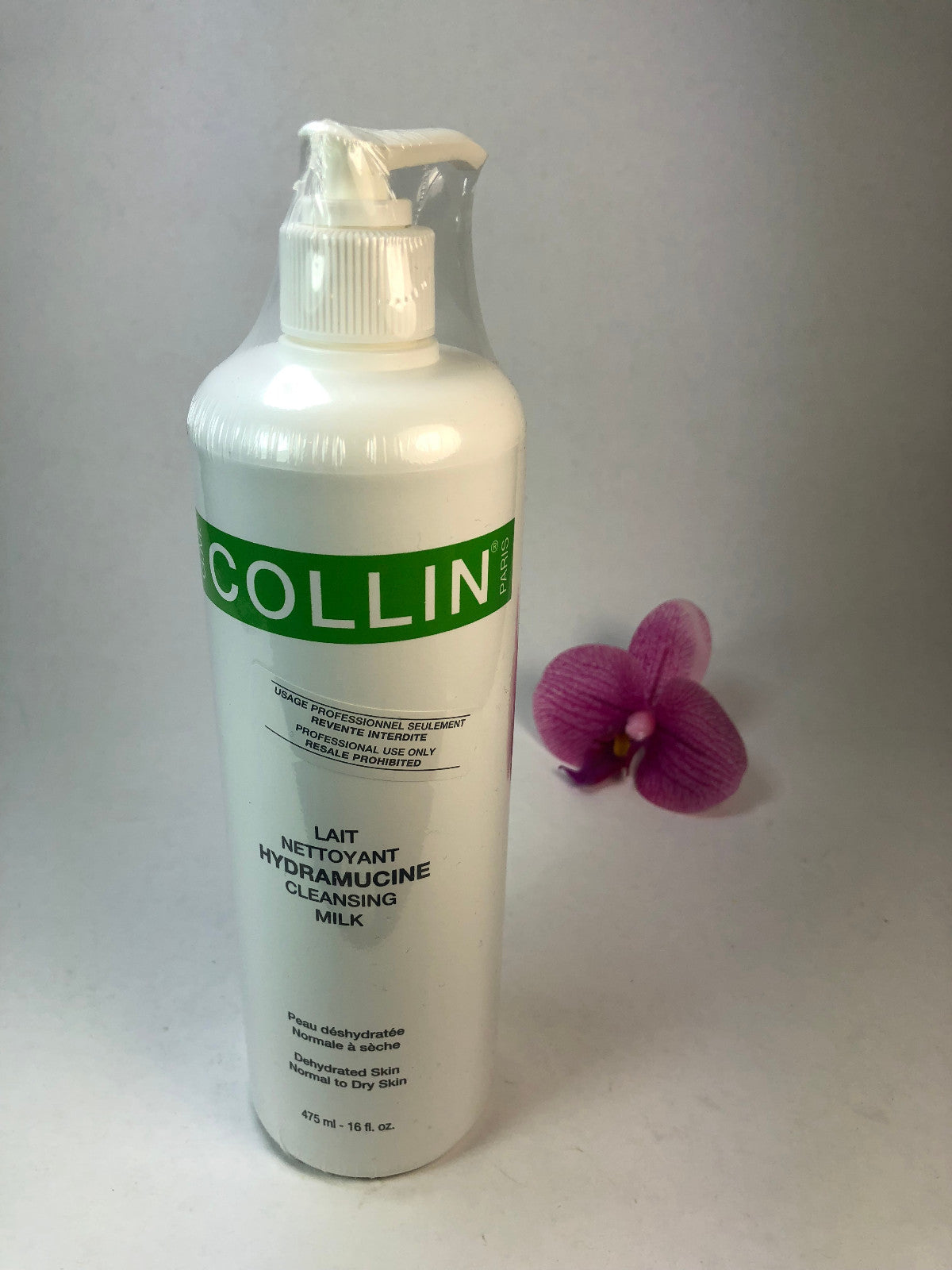 Hydramucine Cleansing Milk for Dry & Dehydrated Skin 475ml / 16oz