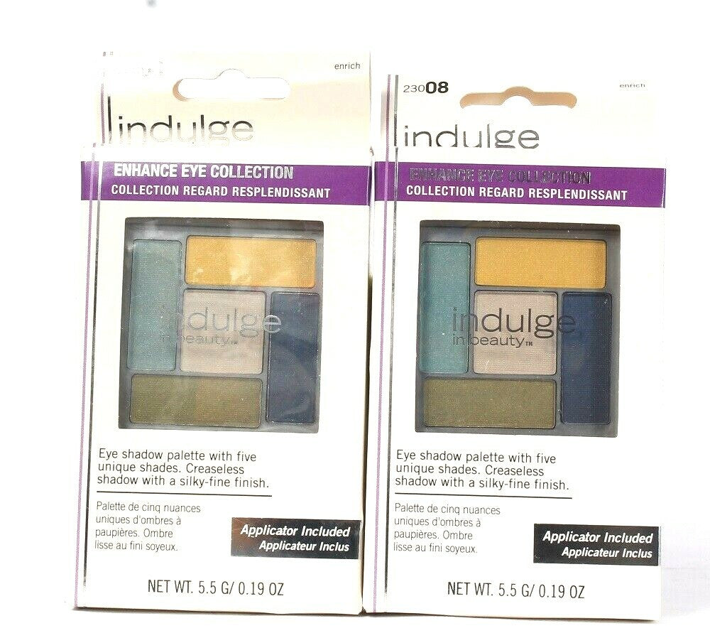 Eyeshadow Collection - 2 Count, 0.19 Oz Enhance Eyeshadows for Makeup