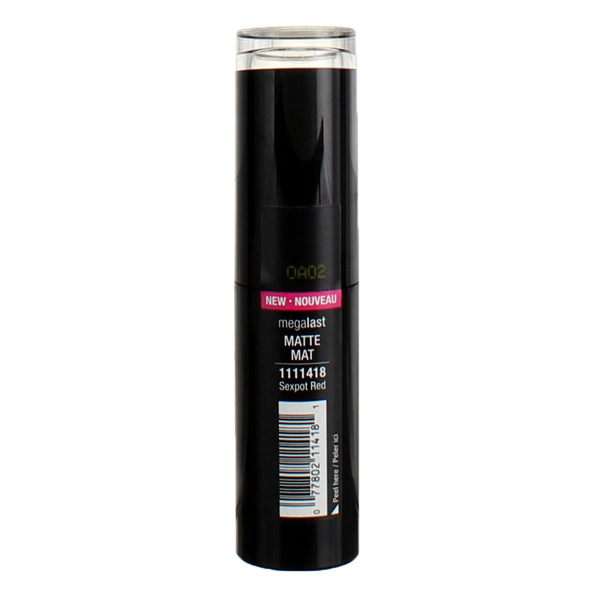 2 Pack Long-Lasting Matte Lipstick - Sexpot Red, Nourishing & Cruelty-Free