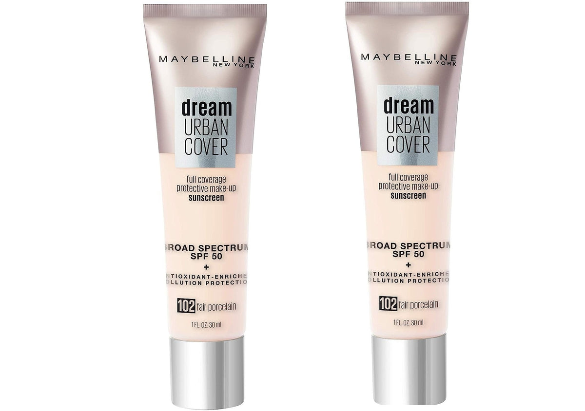 Protective Foundation SPF 50 - Flawless Coverage, Natural Finish, 2 Pack