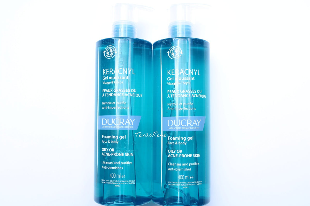Acne-Prone Skin Foaming Facial and Body Gel - 2 Pack 400ml