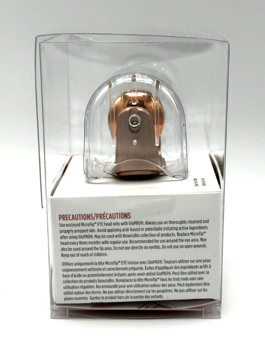 Beautybio Eye Micro Tip Attachment Head Rose Gold for GloPRO - New