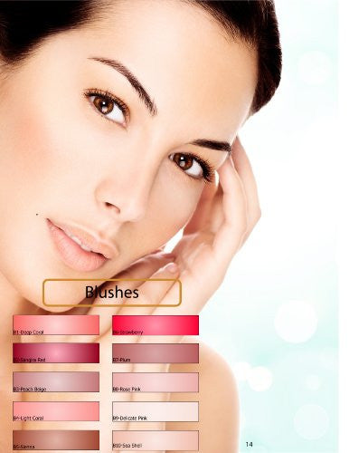 Airbrush Blush Makeup Water-Based Delicate Pink 1B - Cosmetics