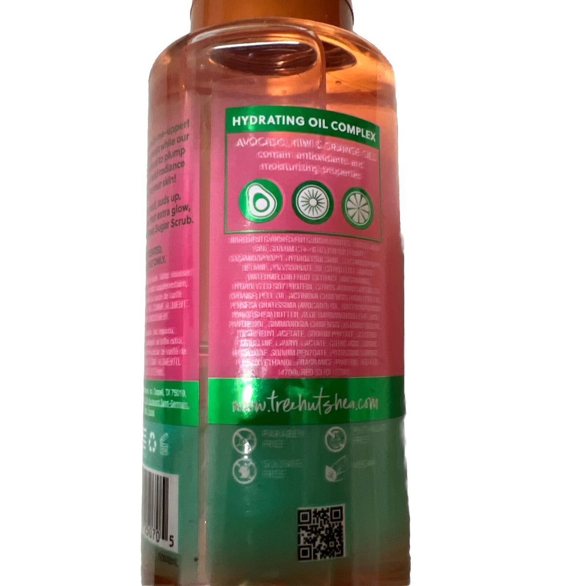 Tree Hut Watermelon Body Scrub Gift Set with Loofah & Shave Oil