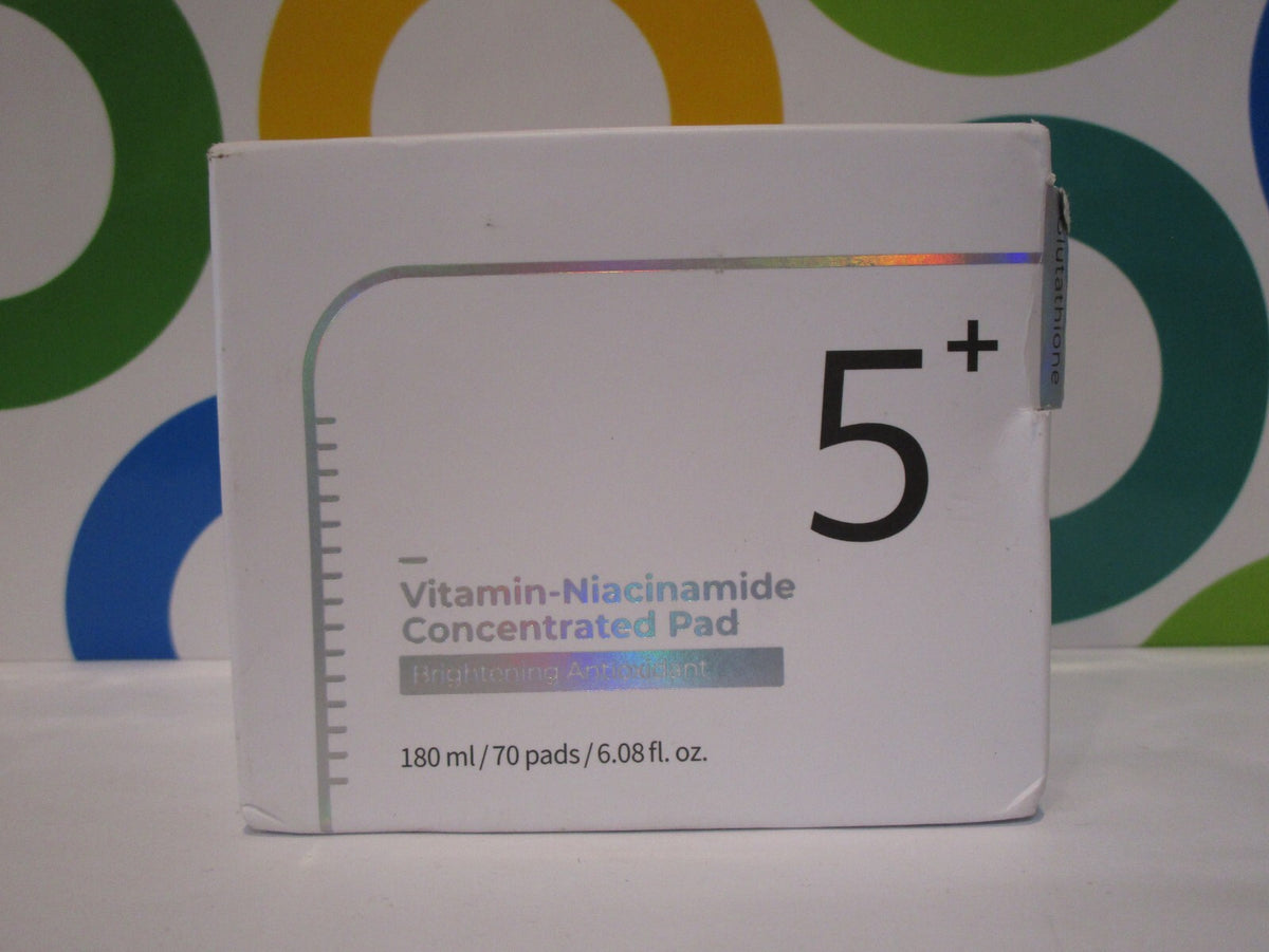 Vitamin Niacinamide Concentrated Pad - 70 Pads for Skin Care