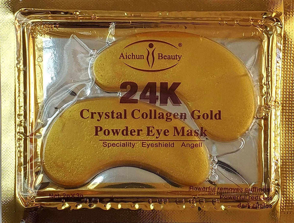 24K Gold Collagen Face Mask - Hydrating & Moisturizing