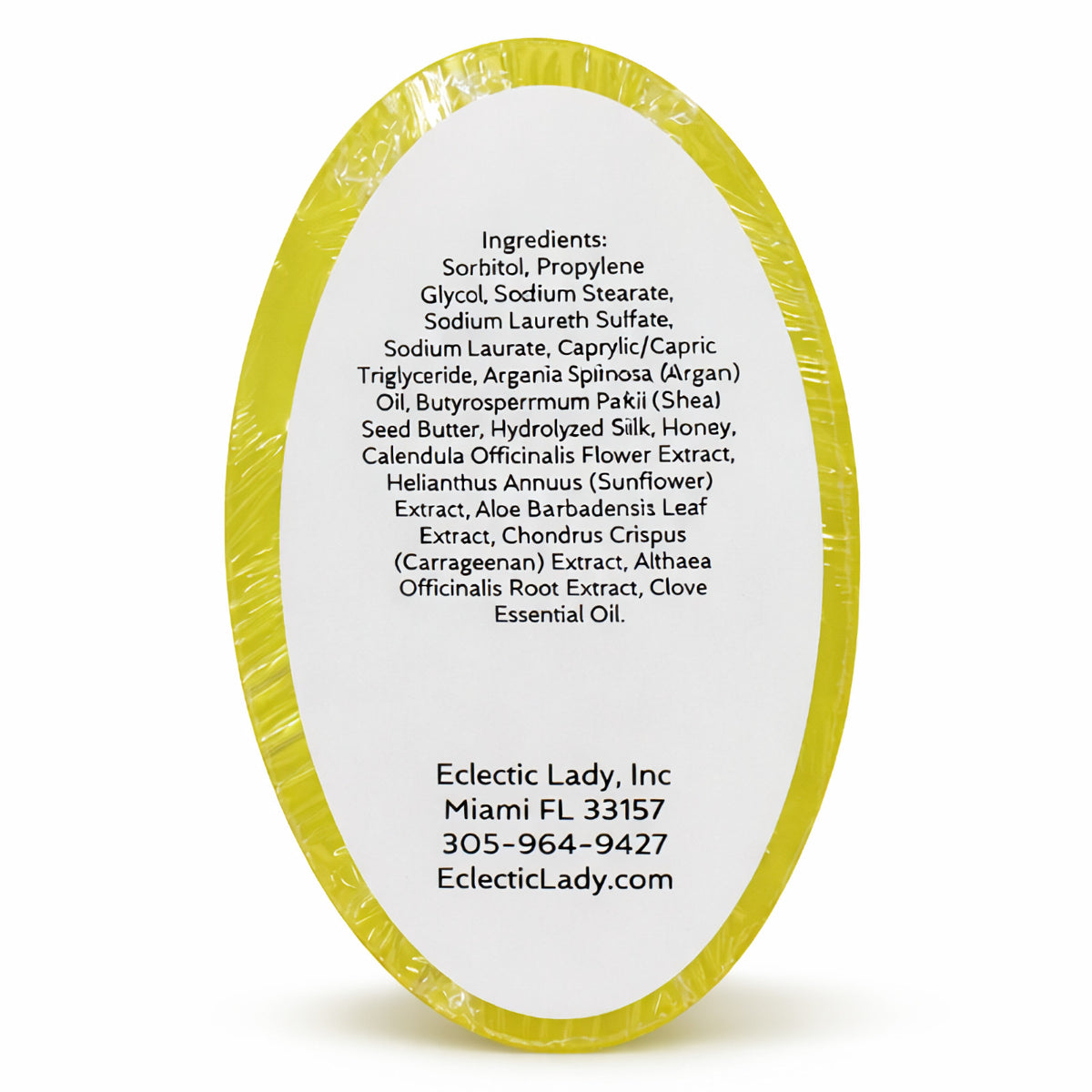 Clove Shampoo Bar with Argan Oil & Honey - 4 oz Natural Hair Care