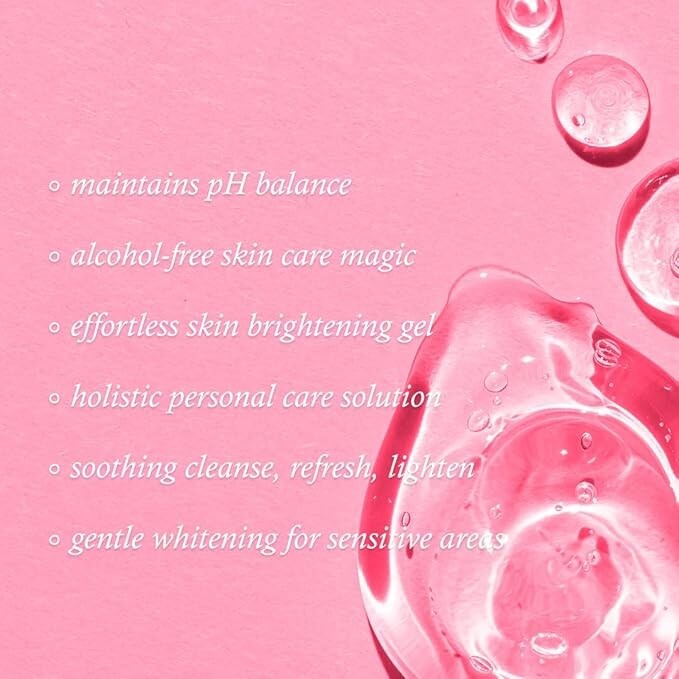 Whitening Intimate Gel - Daily Vaginal Wash with Lactic Acid & Chamomile