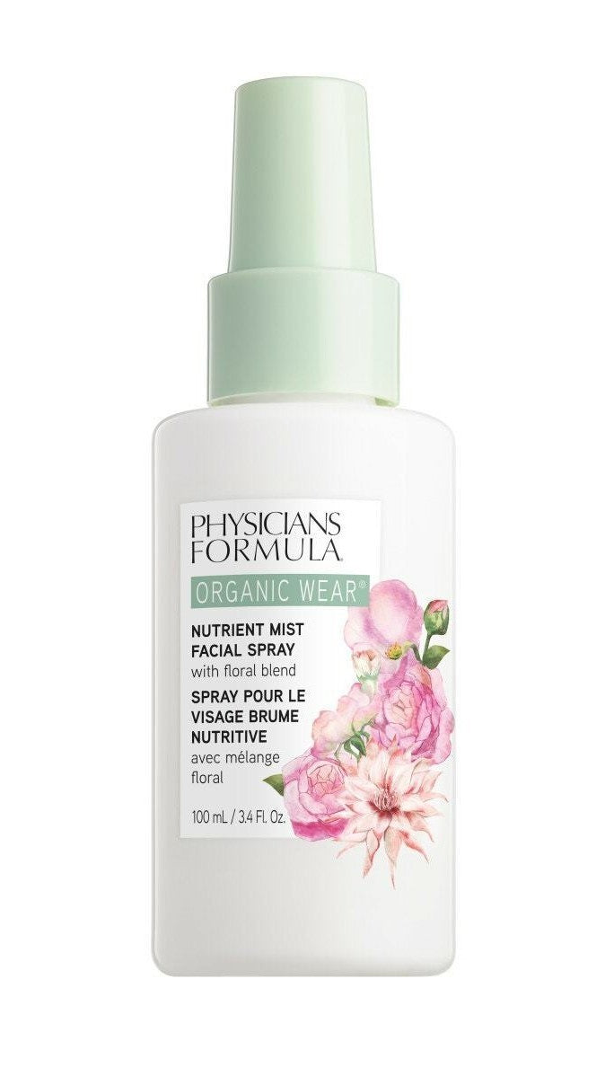 Organic Facial Mist Spray - Hydrating Skin & Makeup Setting - 3.4 fl oz