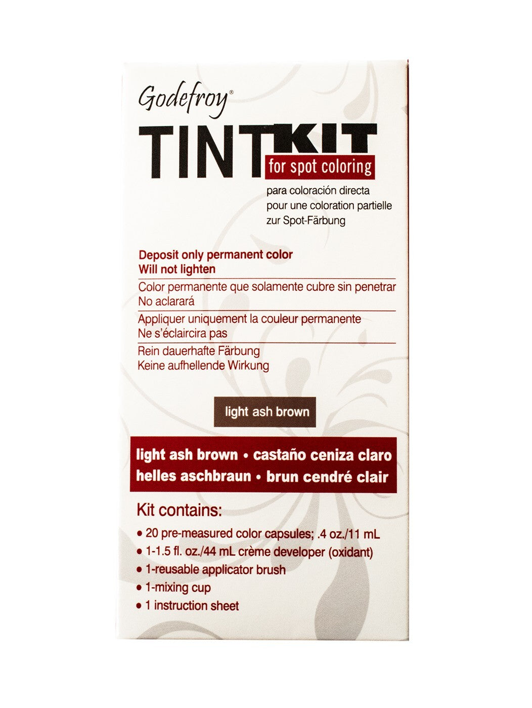 Professional Hair Tint Kit with 20 Applications - Multiple Colors Available