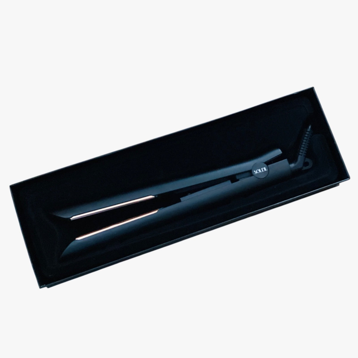 Infrared Titanium Plates Flat Iron for Hair Styling - Soleil