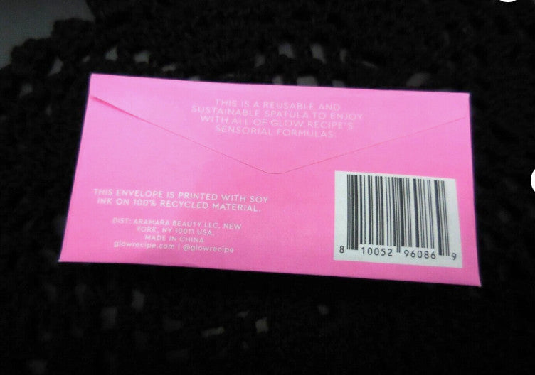 Bag Charm and Spatula Set for Cosmetics and Skincare Kits