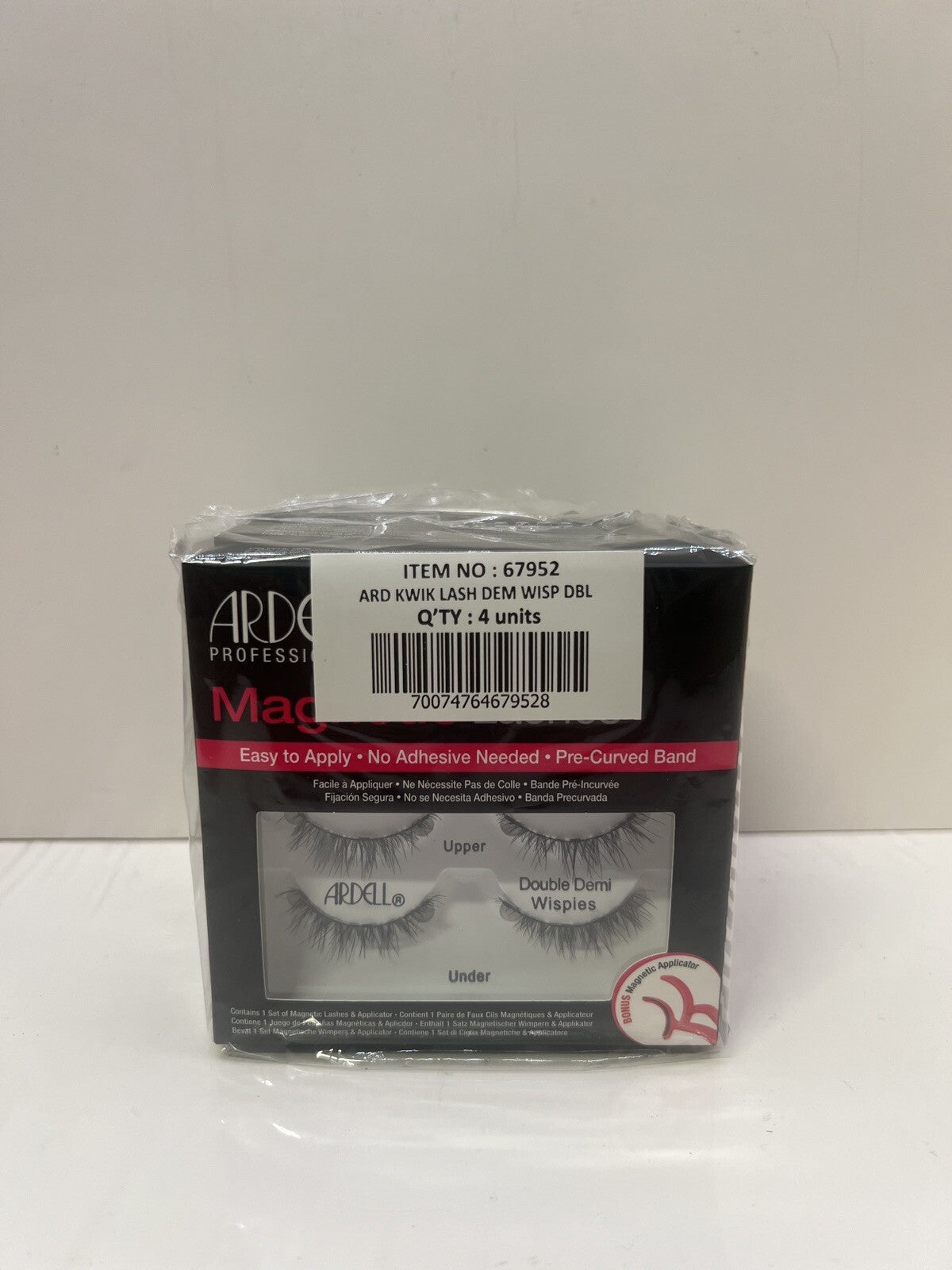 Magnetic Reusable Eyelashes Double Demi Wispies - Pack of 10