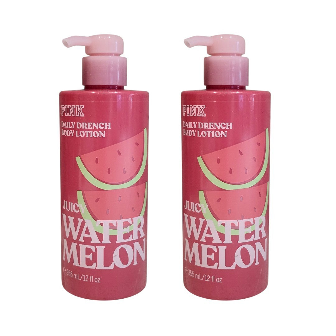 Watermelon Daily Drench Body Lotion, 12 oz (Pack of 2)