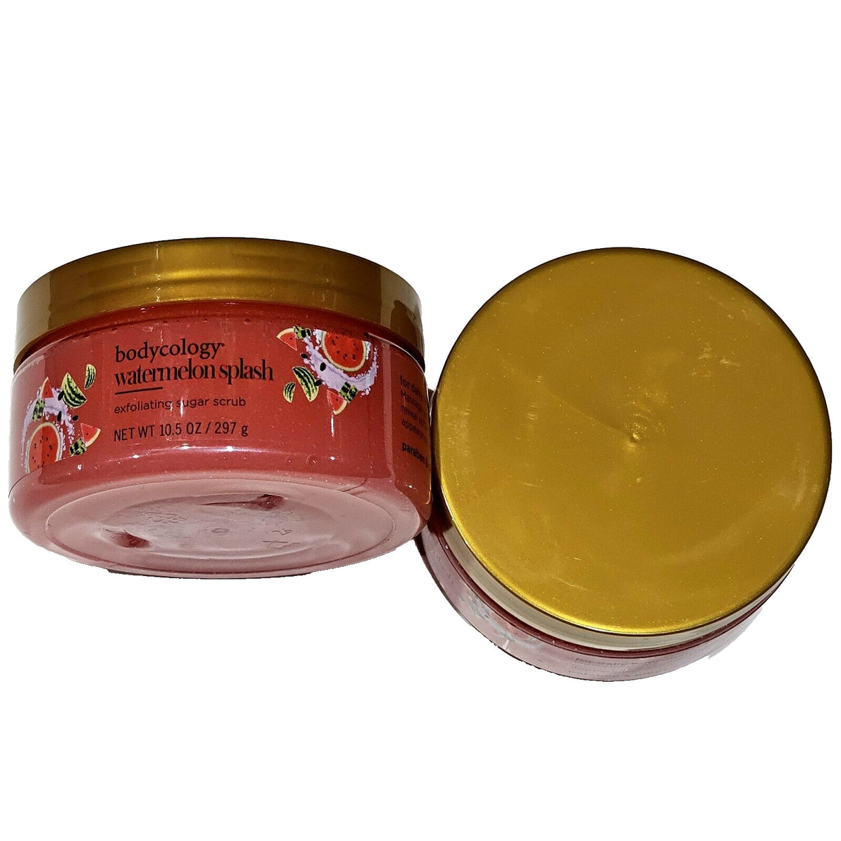 Watermelon Splash Exfoliating Sugar Scrub Set - 2 Pack 10.5oz Body Care