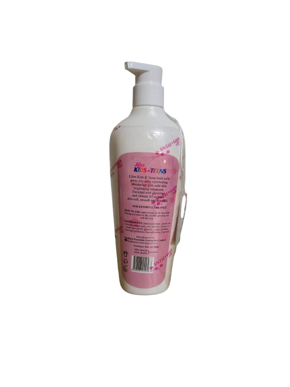 Kids Body Milk & Shower Gel Set SPF 15