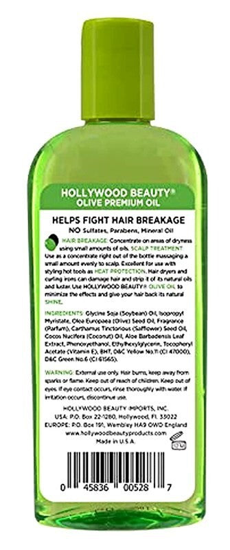 Olive Oil Hair & Skin Treatment - Nourishing & Moisturizing 8oz