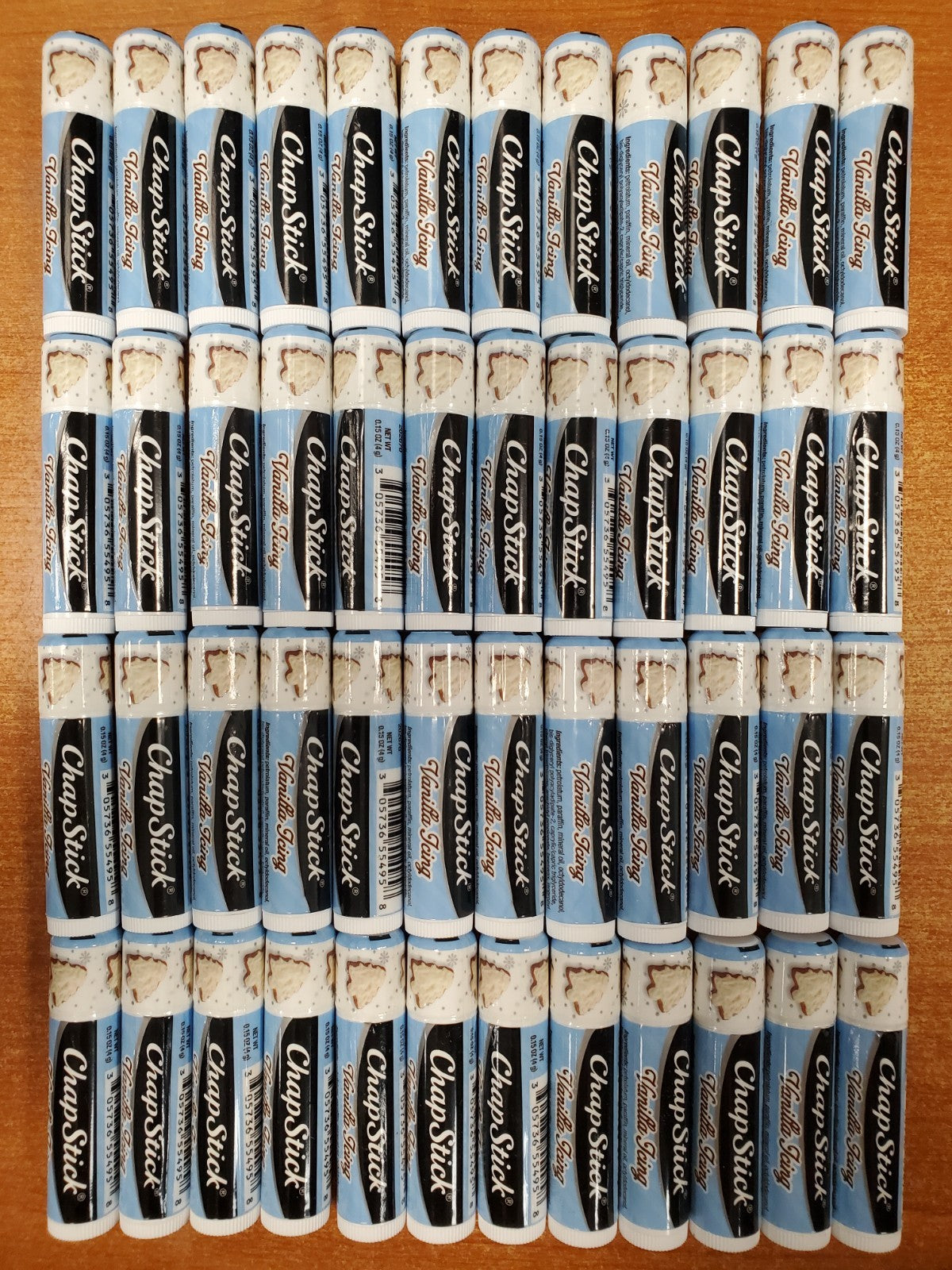 Holiday Vanilla Icing Lip Balm - Moisturizing & Soothing, 0.15 oz