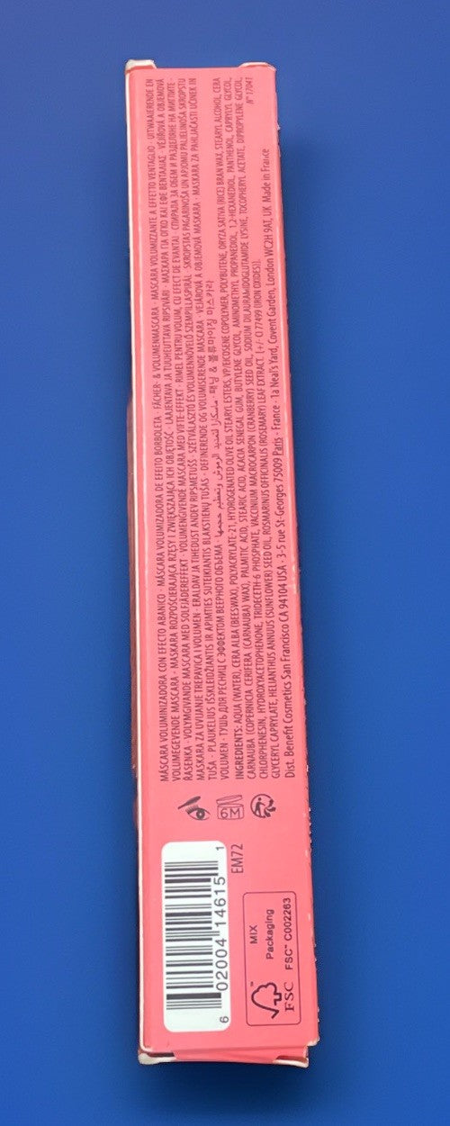 Benefit Fanfest Volumizing & Fanning Mascara - Hyper Black 0.3 Oz
