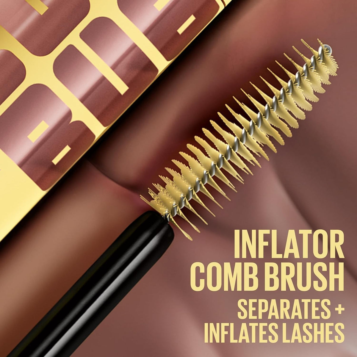 Buildable Volumizing Mascara with Bubble-Like Lash Effect - Long Lasting & Light