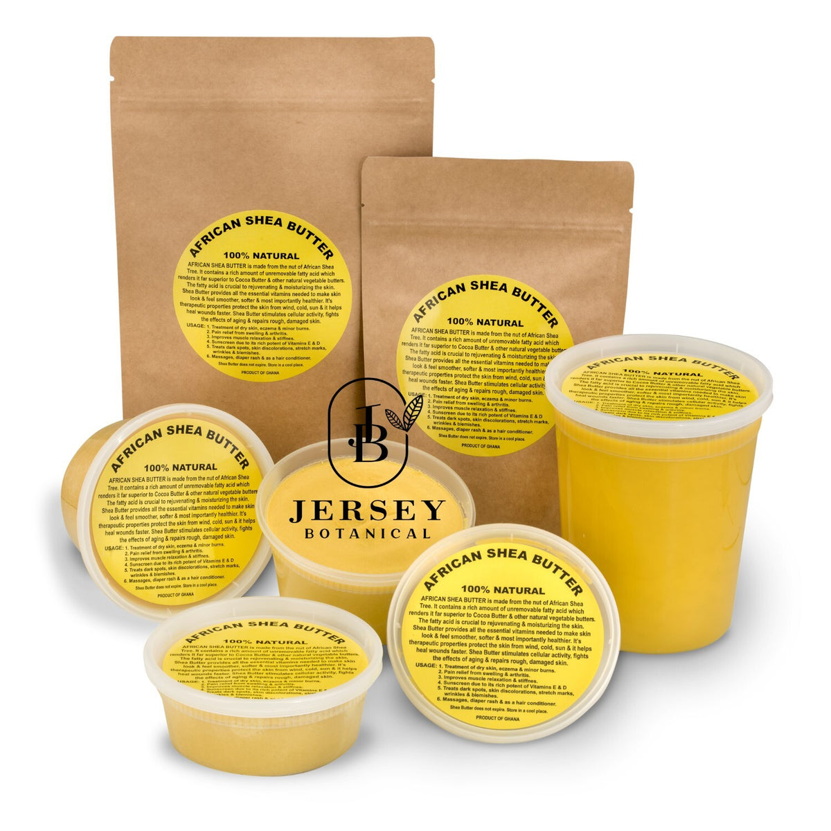 Organic Raw Butter for Cosmetics & Soap Making