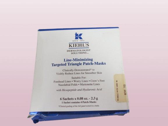 Line-Minimizing Targeted Triangle Eye Patch Masks - 6 Pack