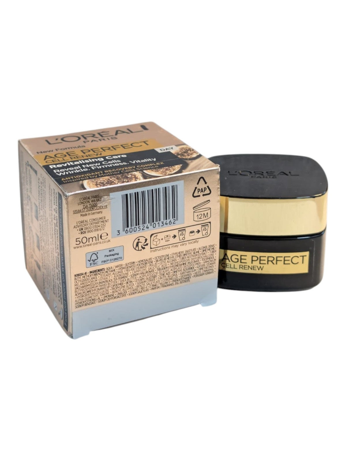 L'Oréal Age Perfect Cell Renew Revitalising Anti-Aging Moisturizer - 50ml